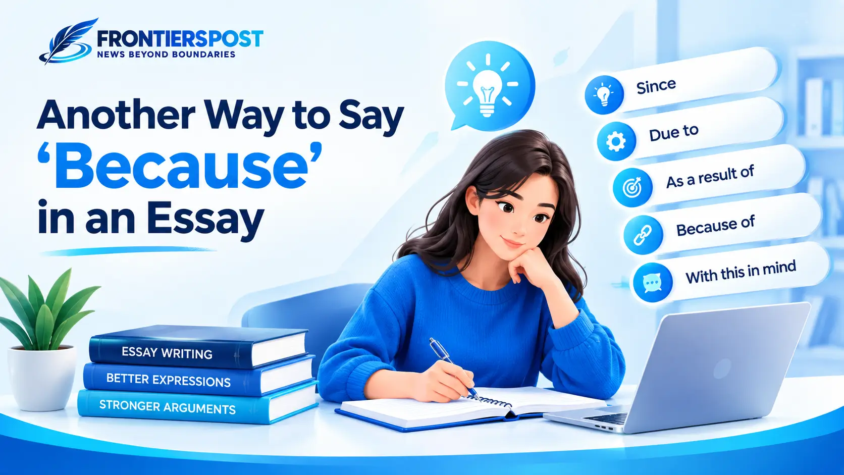 Another Way to Say Because in an Essay