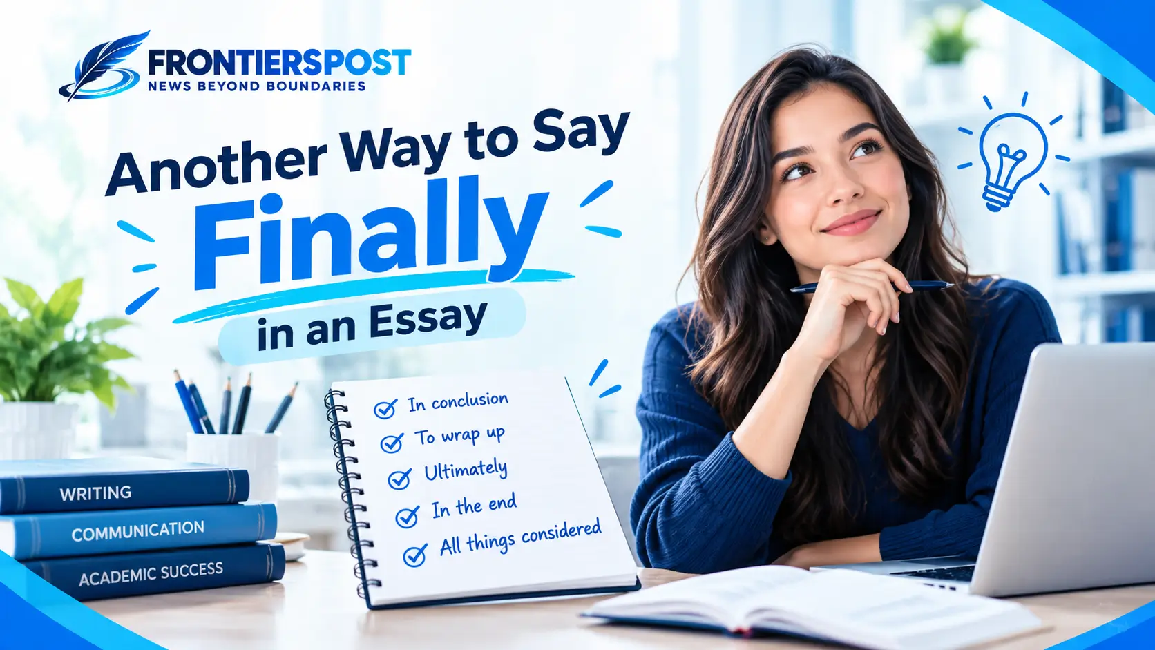 Another Way to Say Finally in an Essay