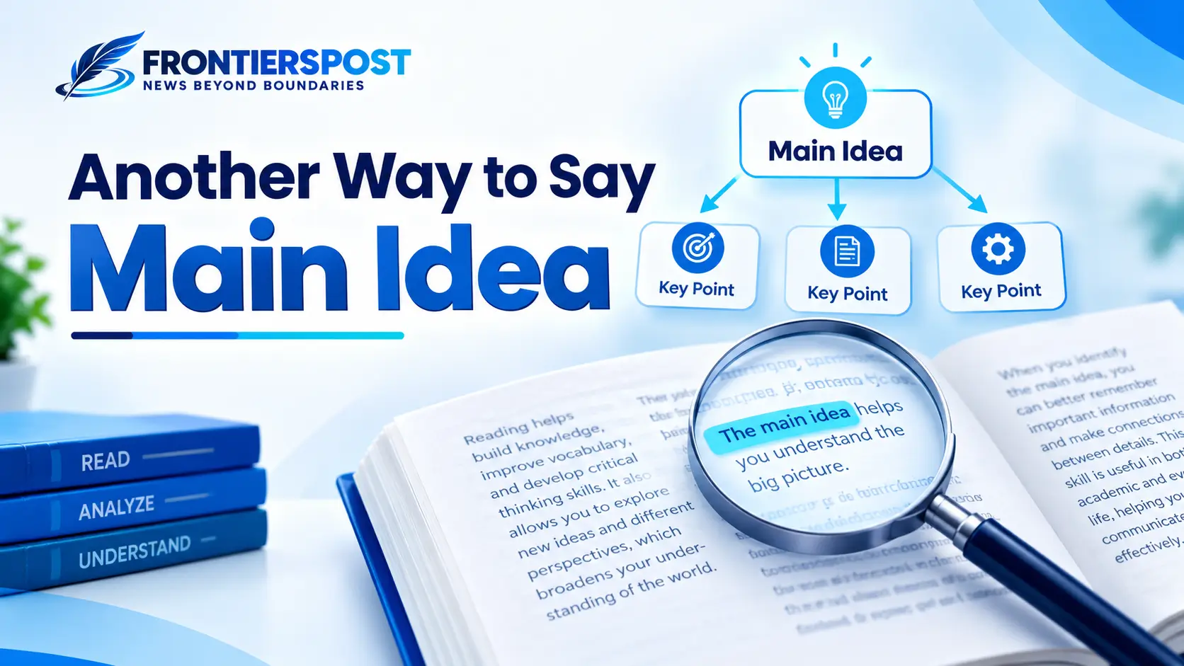What Is Another Way to Say “Main Idea”?