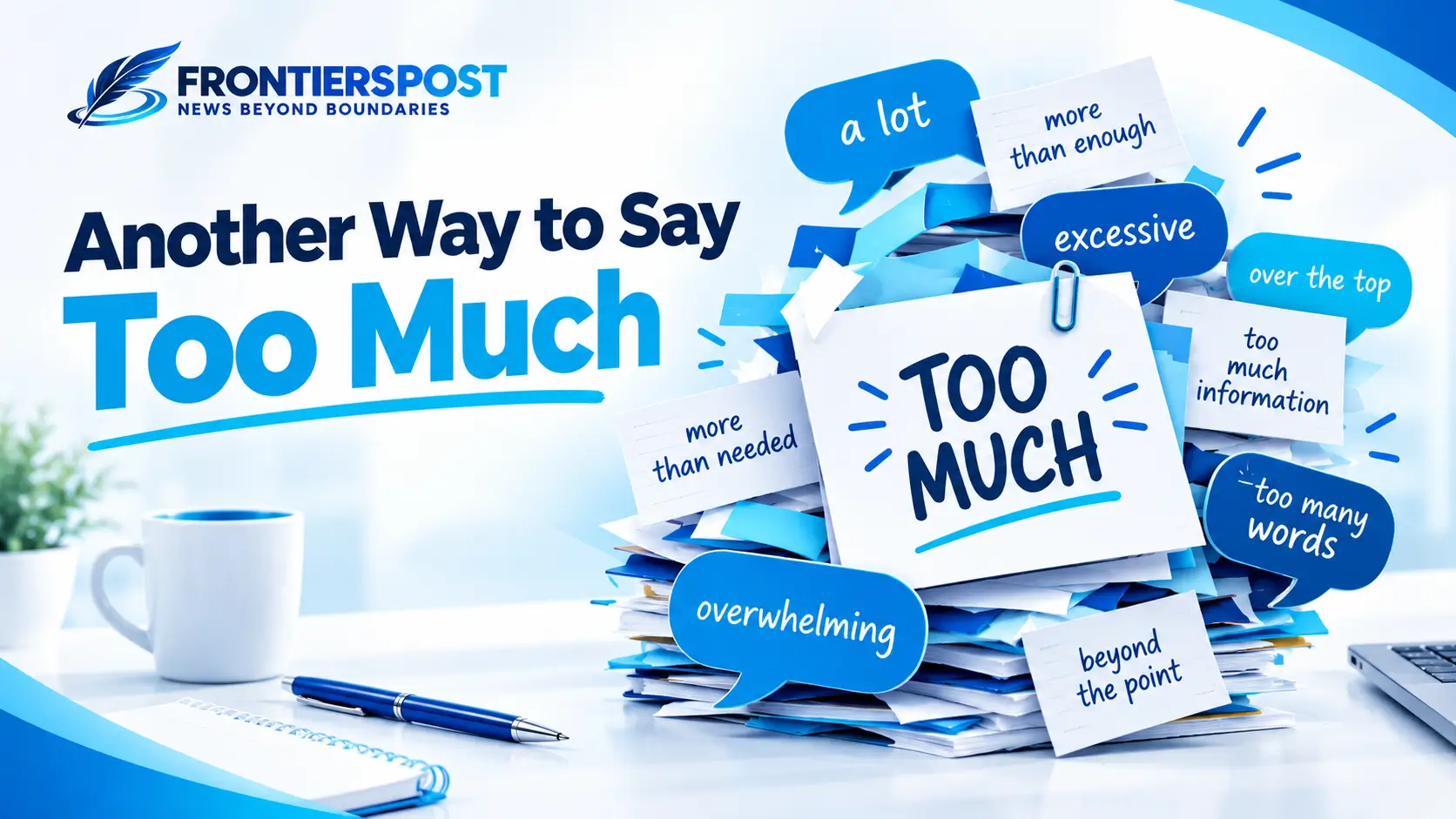 Another Way to Say Too Much